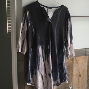 Watercolor tunic